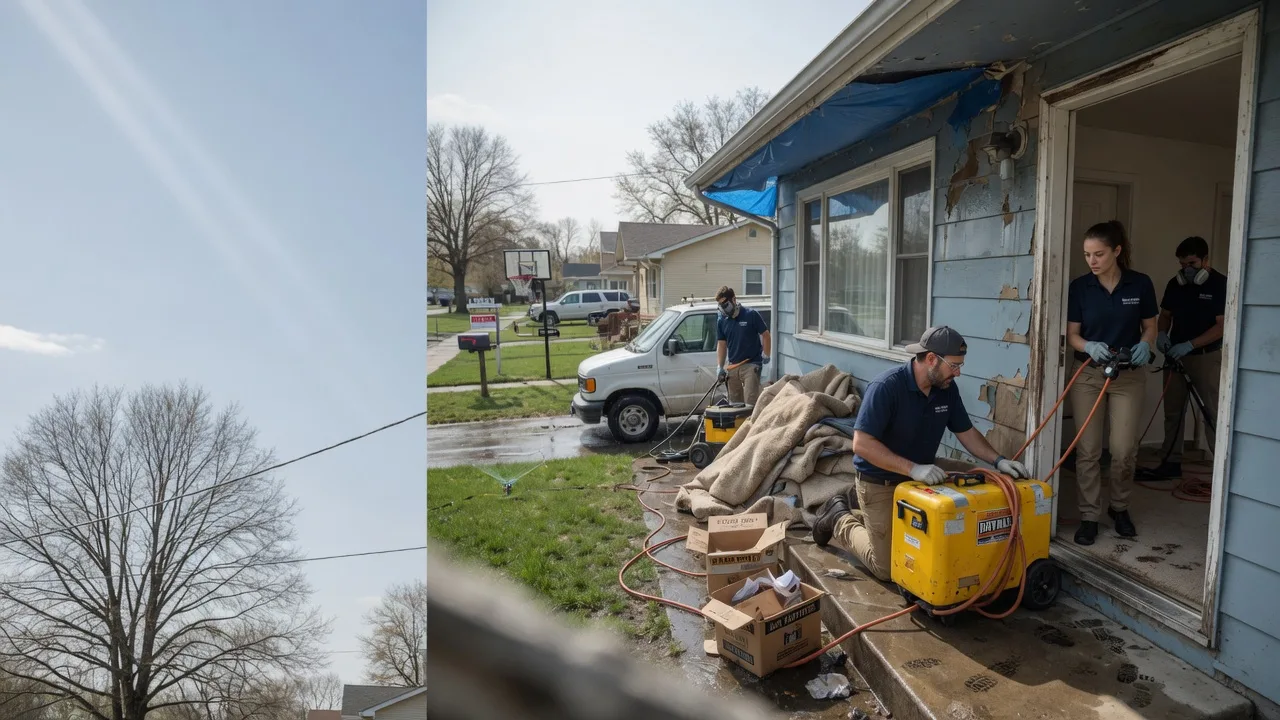 Basement Flood Cleanup in Gilbertsville, PA near me